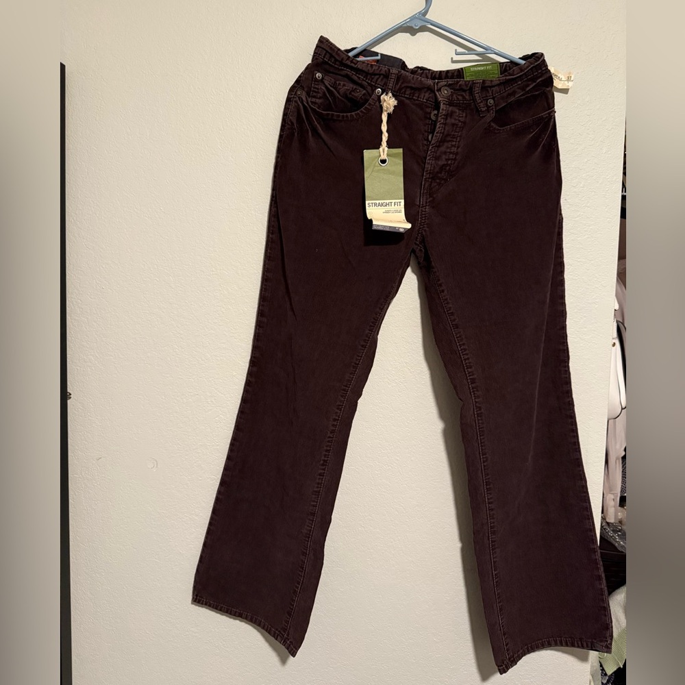 GAP Men's Corduroy Pants in Dark Brown